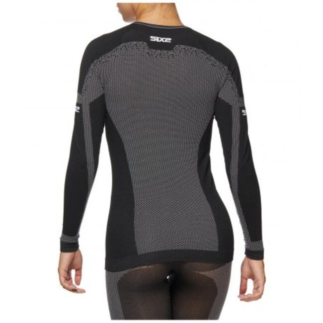 Six2 Maglia Termica Moto Black Carbon Unisex